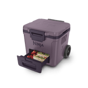 Ninja FrostVault™ 30qt Wheeled Cooler with Cold Dry Zone in Plum