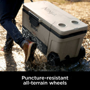 Ninja FrostVault™ 65qt Cooler with Wheels in Cloud White
