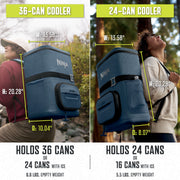 Ninja FrostVault™ 24 Can Backpack Cooler in Charcoal Gray