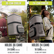 Ninja FrostVault™ 36 Can Backpack Cooler in Green