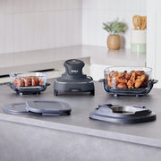 Ninja Crispi® 4-in-1 Glass Air Fryer in Stone