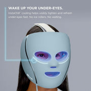 Shark CryoGlow™ LED Face Mask & Charging Stand in Starlight Dream