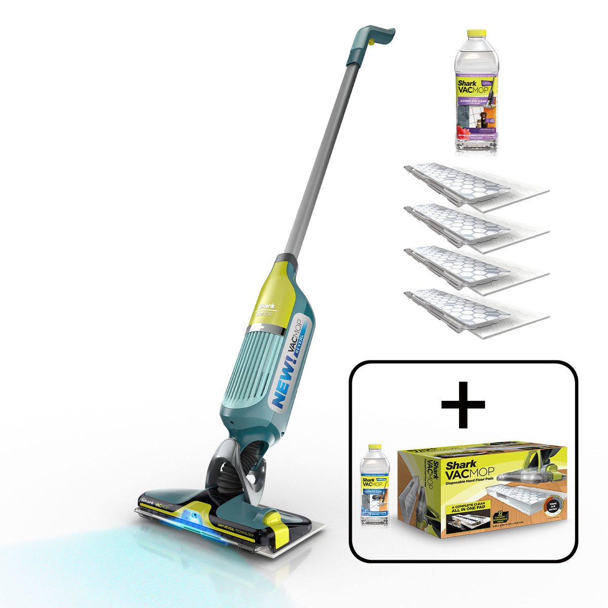 Shark VacMop Cordless Vacuum Mop Bundle
