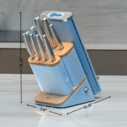 Ninja NeverDull® Pro 10-Piece Premium Kitchen Knife Set & Steak Knives in Chai Pink